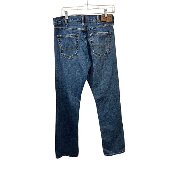 Levi Strauss Signature Bootcut Jeans Mens Size 32x34 Blue Denim Mid-Rise Relaxed - Picture 6 of 7